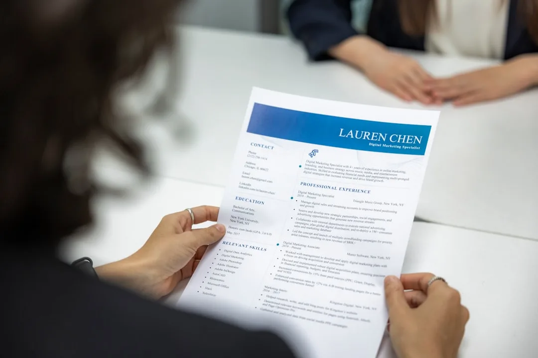 Tech Resume Format that Works Best in 2025